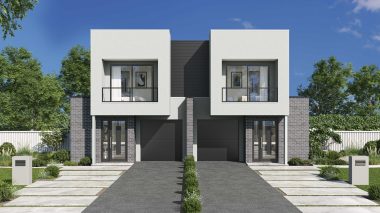 Caringbah Duplex - Aspire Facade