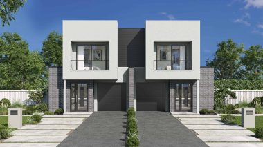 Caringbah Duplex - Aspire Facade