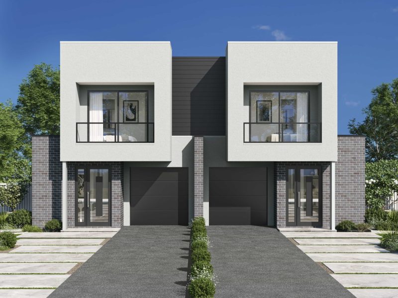 Caringbah Duplex - Aspire Facade