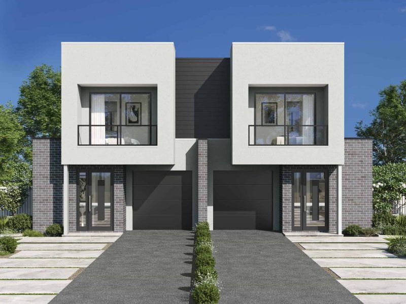 Caringbah Duplex - Aspire Facade