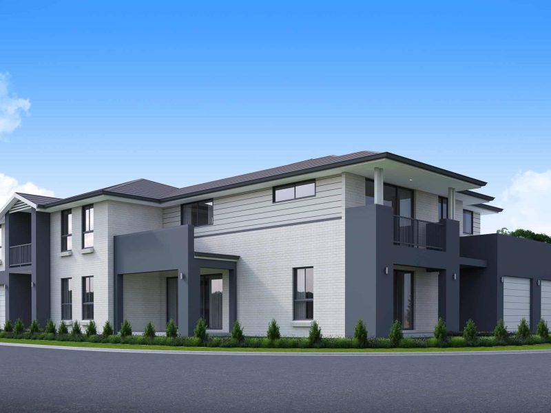 Cove Duplex - Standard Facade