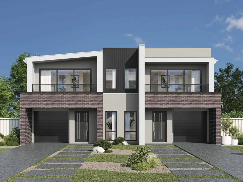 Glenbrook Duplex - Ascent Facade