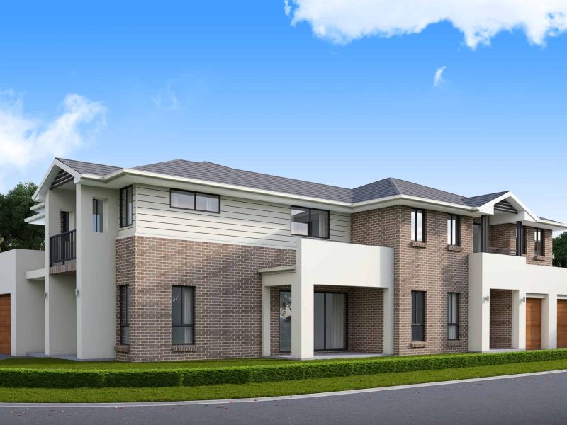 Hayward Duplex - Standard Facade