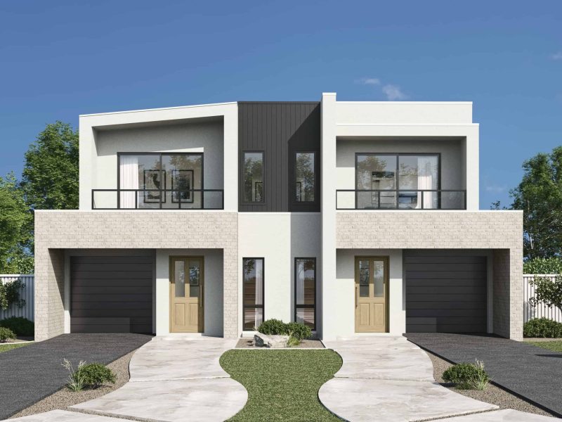 Kirrawee Duplex - Ascent Facade