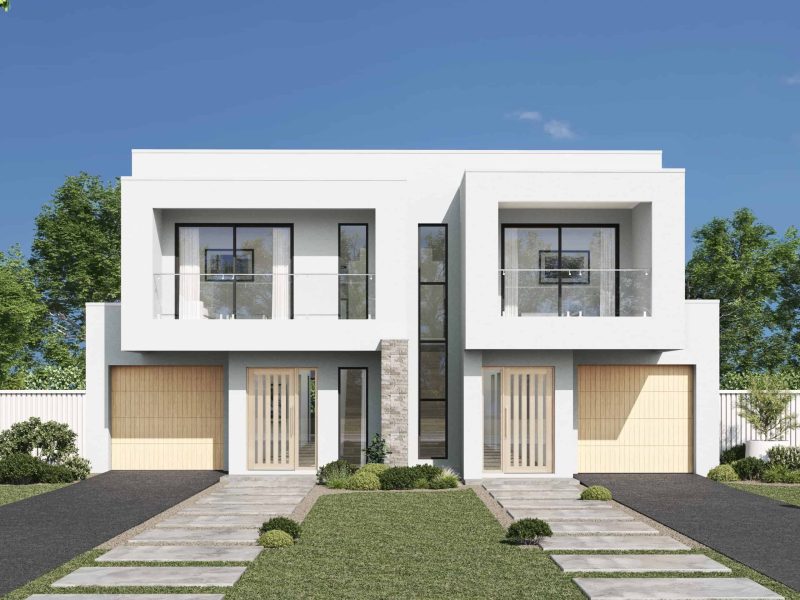 Kirrawee Duplex - Monarch Facade