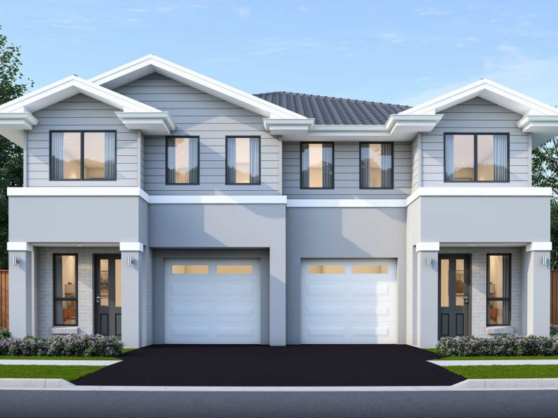 Lawson Duplex - Hamptons Facade
