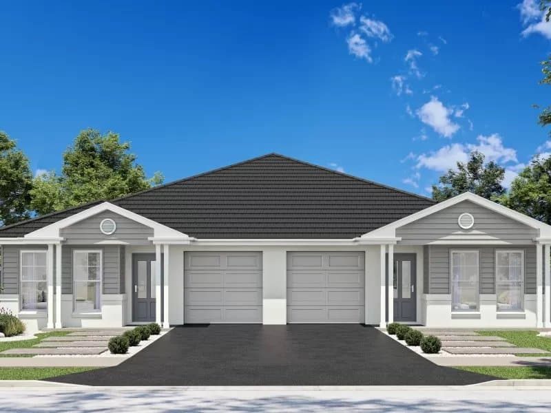 Lithgow Clarence Duplex - Hamptons Facade
