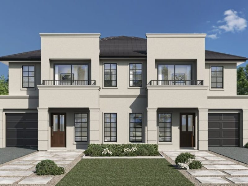 Oberon Duplex - Provincial Facade