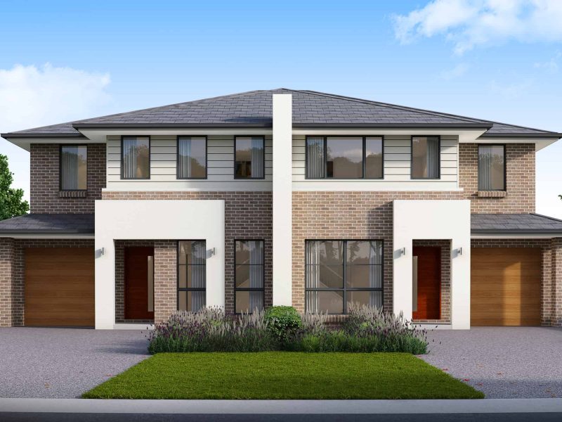 Oberon Duplex - New Facade