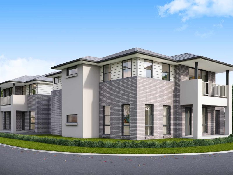 Parkview Duplex - Standard Facade