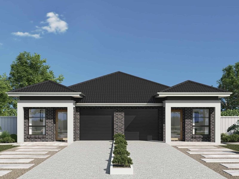 Thirlmere Duplex - Standard Facade